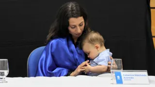 Cerimônia de posse de Carlos Henrique de Carvalho no cargo de reitor da UFU (foto: Marco Cavalcanti)