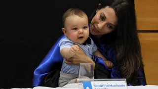 Cerimônia de posse de Carlos Henrique de Carvalho no cargo de reitor da UFU (foto: Marco Cavalcanti)