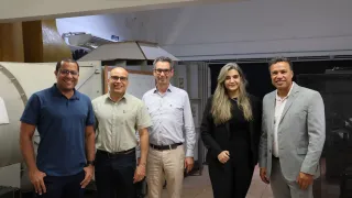 Parceria CPAERO/UFU E Applus Idiada (Foto: Maria Eduarda Amorim)