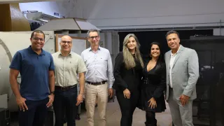 Parceria CPAERO/UFU E Applus Idiada (Foto: Maria Eduarda Amorim)