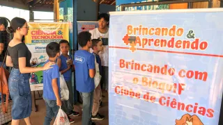 O Brincando e Aprendendo é aberto à população em geral (foto: Marco Cavalcanti)