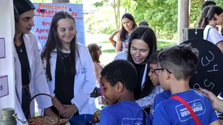 O Brincando e Aprendendo é aberto à população em geral (foto: Marco Cavalcanti)