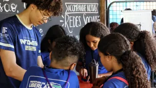 O Brincando e Aprendendo é aberto à população em geral (foto: Marco Cavalcanti)