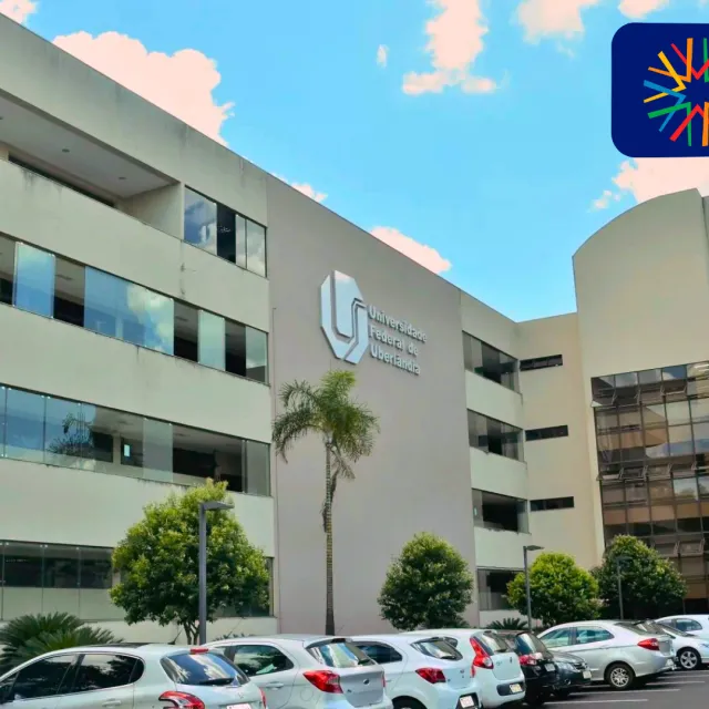 Prédio da reitoria da UFU
