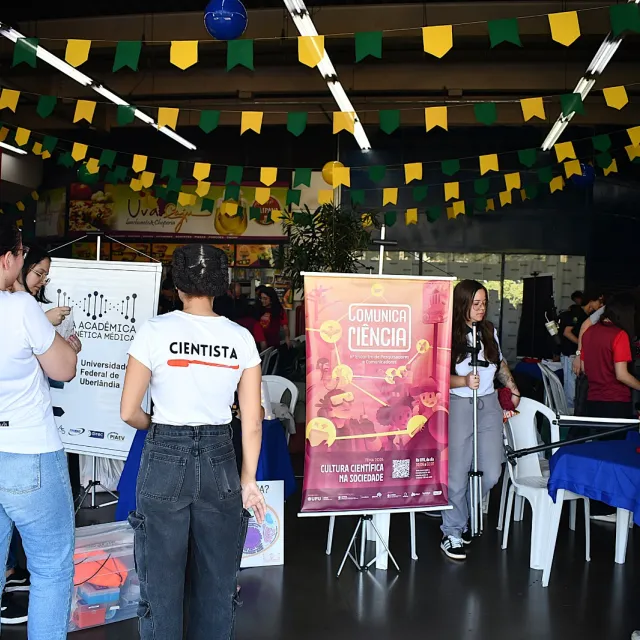 6º Comunica Ciência leva pesquisas da UFU para o Terminal Central de Uberlândia