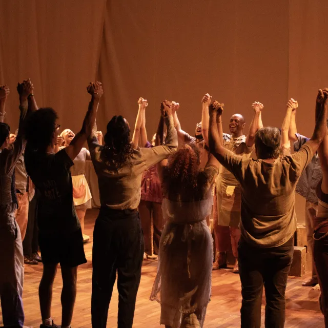 Alunos do curso de Teatro da UFU